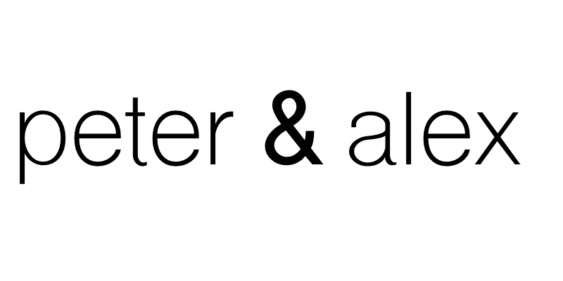 peter & alex